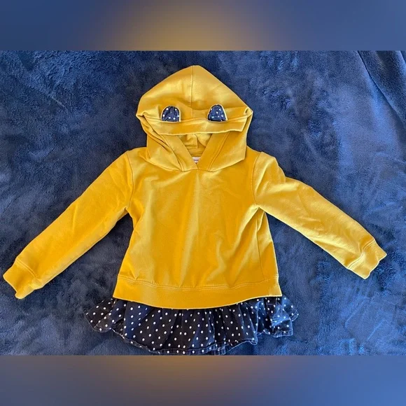 Tucker Tate Jackets Coats Cute Mustard Color Girls Hoodie